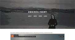 Desktop Screenshot of amandafeery.com
